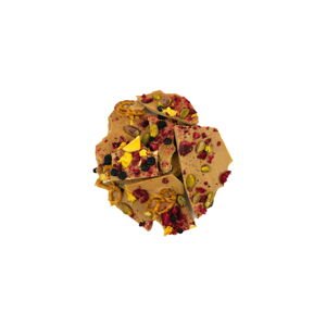 Lámaná čokoláda Karamel & preclík váha 100g