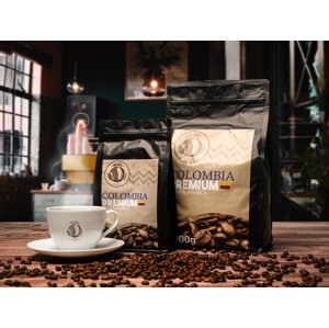 Kolumbie - čerstvě pražená 100% zrnková Arabica káva Milenial Café Hmotnost: 200g