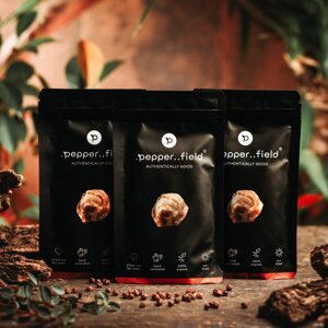 .pepper..field - Kampotský pepř červený (3x50g) - 2+1 zdarma