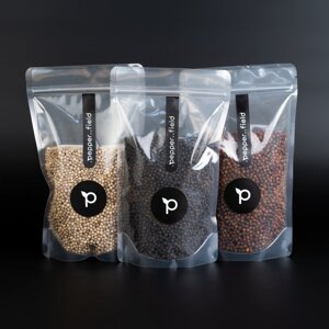 .pepper..field - Kampotský pepř - gastro STARTERPACK 3x500g (černý, červený, bílý)