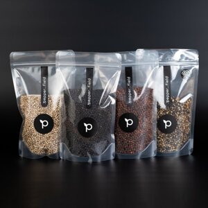 .pepper..field - Kampotský pepř - gastro ALLPACK 4x500g (černý, červený, bílý, lyofilizovaný)