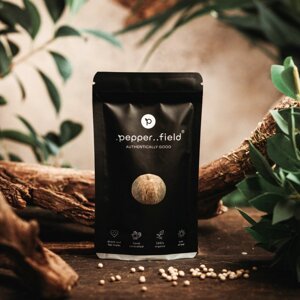 .pepper..field - Kampotský pepř bílý - doypack 50g
