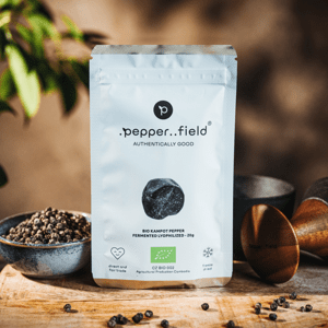 BIO Kampotský pepř fermentovaný, lyofilizovaný a solený - doypack 20g