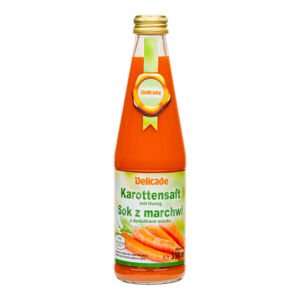 Šťáva mrkvová s medem 330 ml   DELICADE